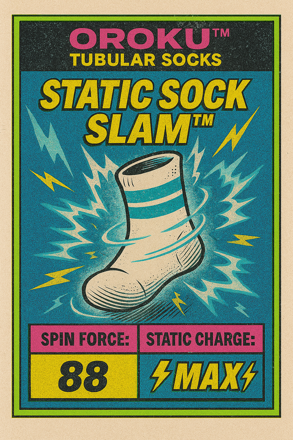 Static Sock Slam Power