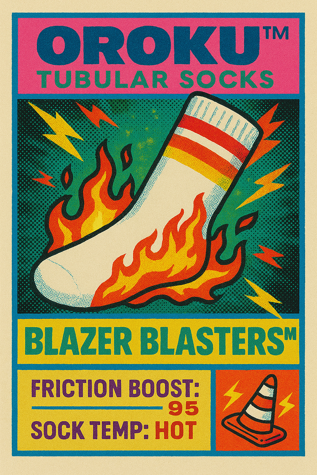 Blazer Blasters Sock Power